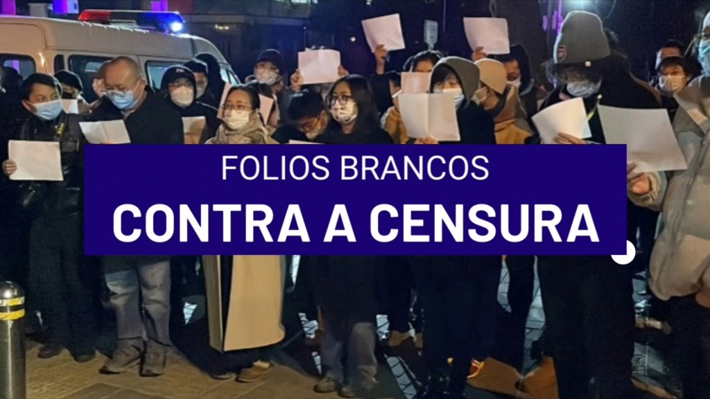 Folios brancos contra a&nbsp;censura