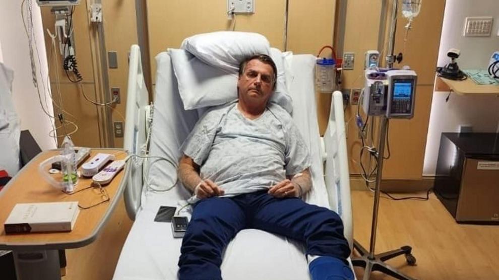 Bolsonaro abandona o hospital en contra da recomendación médica