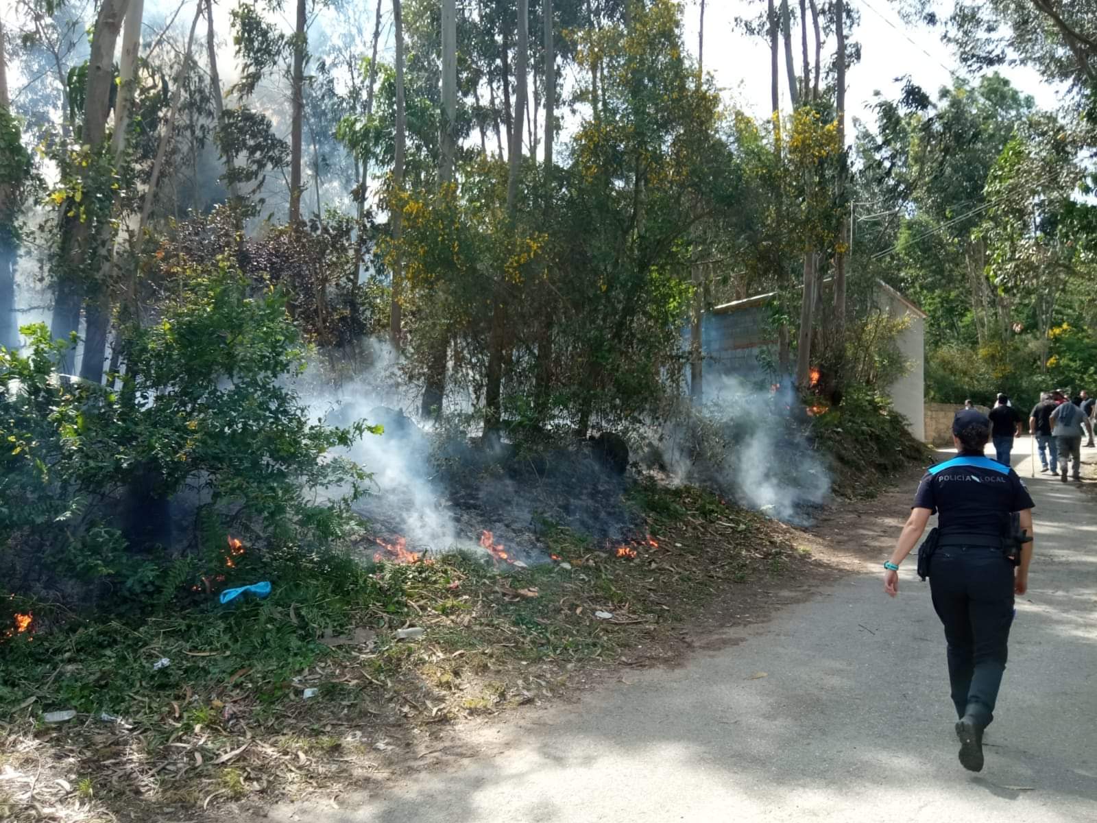 ÚLTIMA HORA| Incendio forestal en Poio