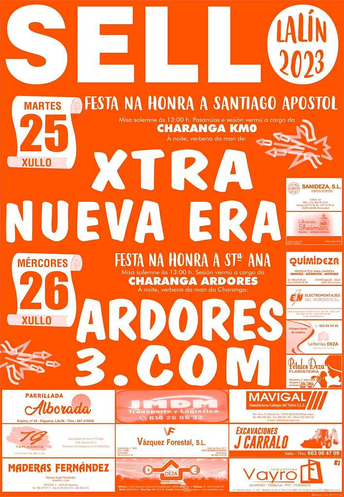 Festas na honra de Santiago Apóstolo e Santa Ana en Sello