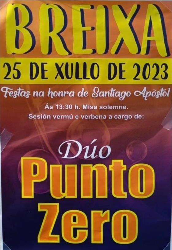 Breixa honra ao Santiago&nbsp;Apóstolo