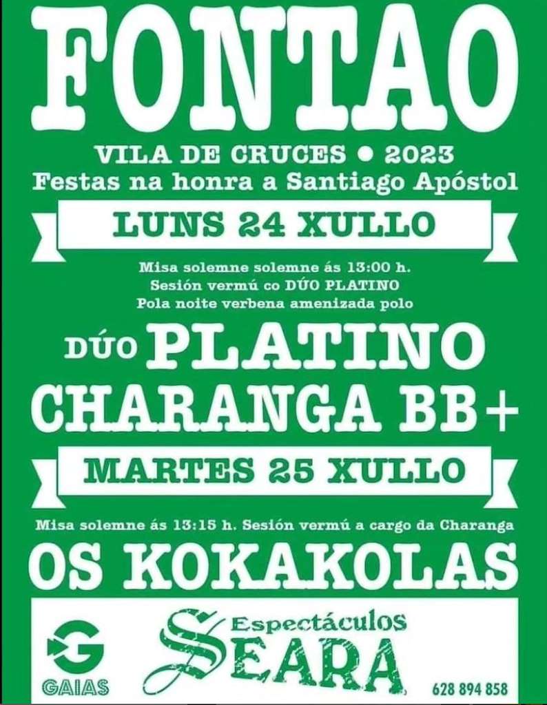 Fontao festexa o Santiago&nbsp;Apóstolo