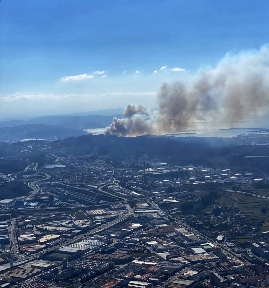 Decretada a situación 2 nun incendio en Arteixo