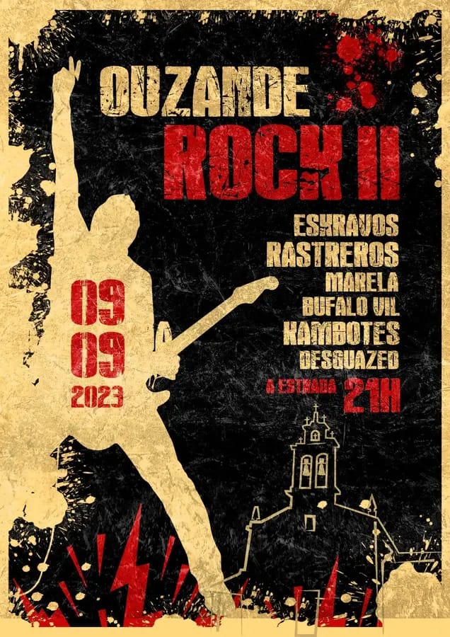 Ouzande vibrará en setembro a ritmo de rock