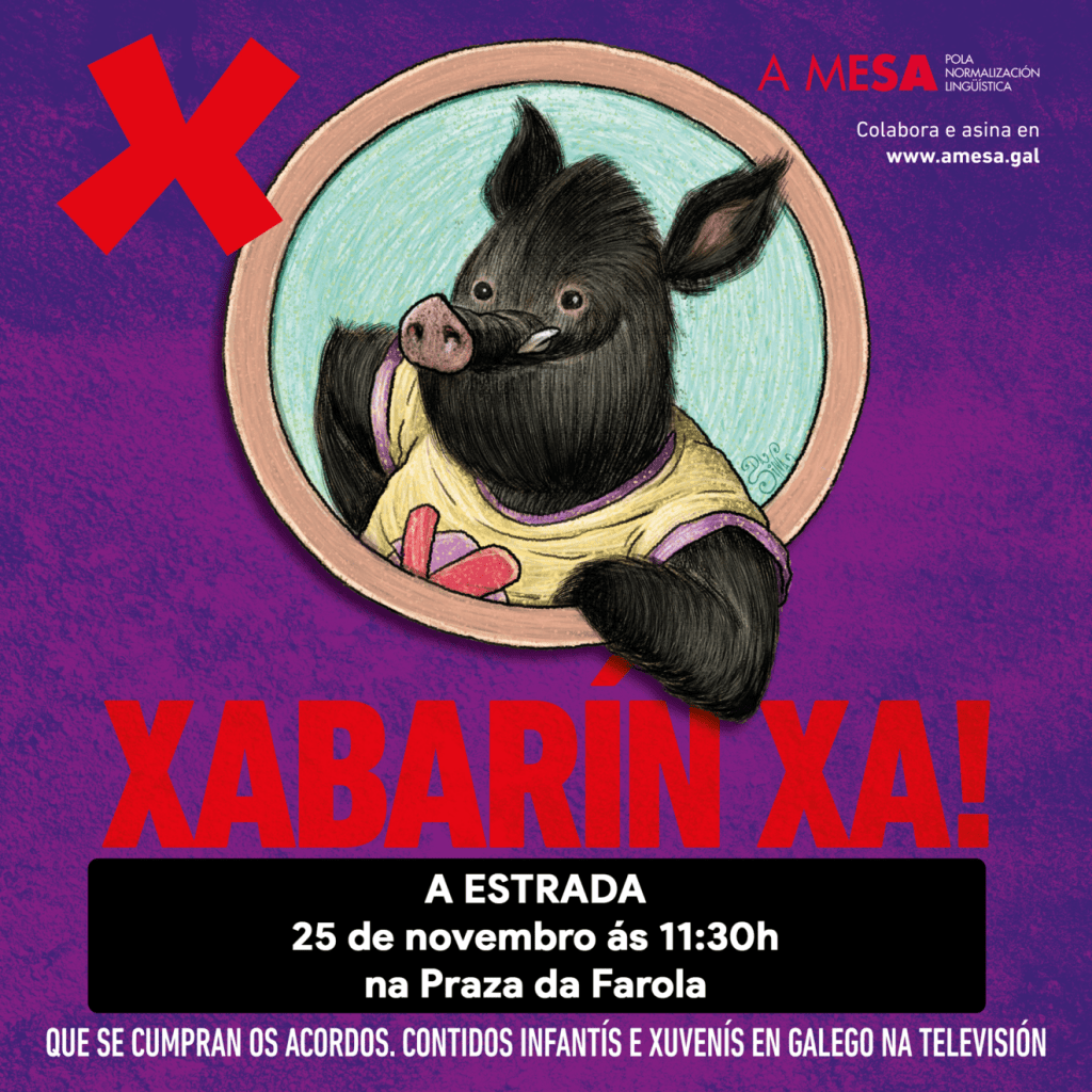 Recollida de sinaturas por un aumento dos contidos infantís en&nbsp;galego