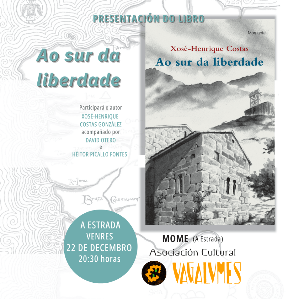 Este venres preséntase o libro “Ao sur da liberdade”