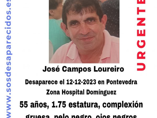 A Garda Civil comeza o dispositivo de busca de José Campos&nbsp;Loureiro