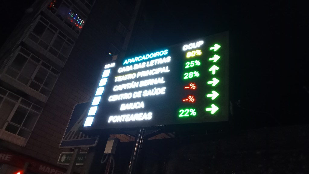 As pantallas deixaron de marcar algúns&nbsp;datos