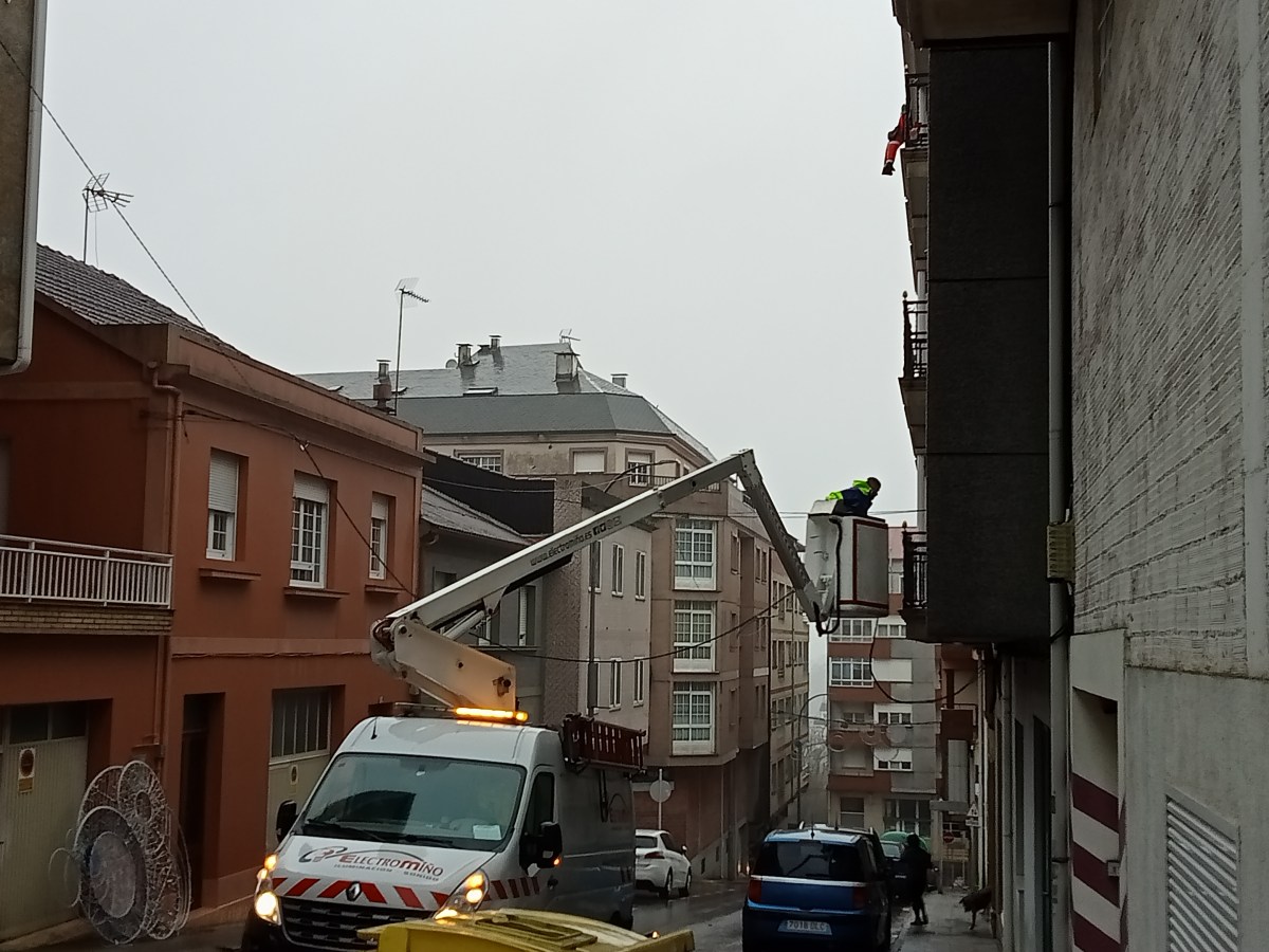 Cae á rúa un arco lumínico na 3ª Travesía de&nbsp;América