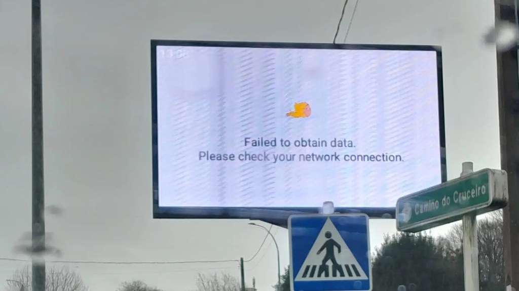 Queixas polas pantallas do Smart Parking que deixaron de funcionar