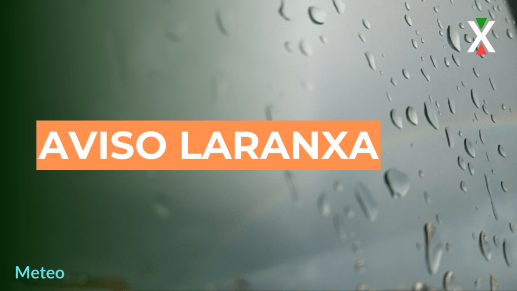 Suben a laranxa o aviso por chuvia activo&nbsp;hoxe