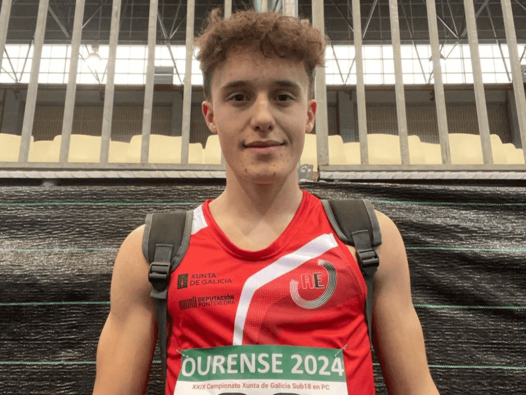 Coutinho bate a súa marca persoal no Campionato&nbsp;Galego