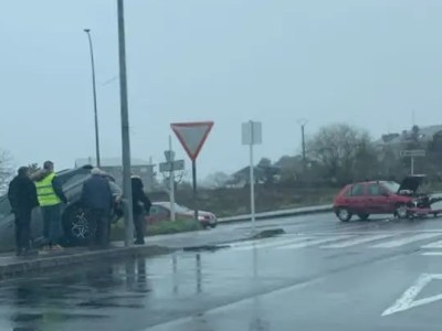 Un novo accidente na rotonda ‘do donuts’ reabre o debate sobre a súa&nbsp;seguridade