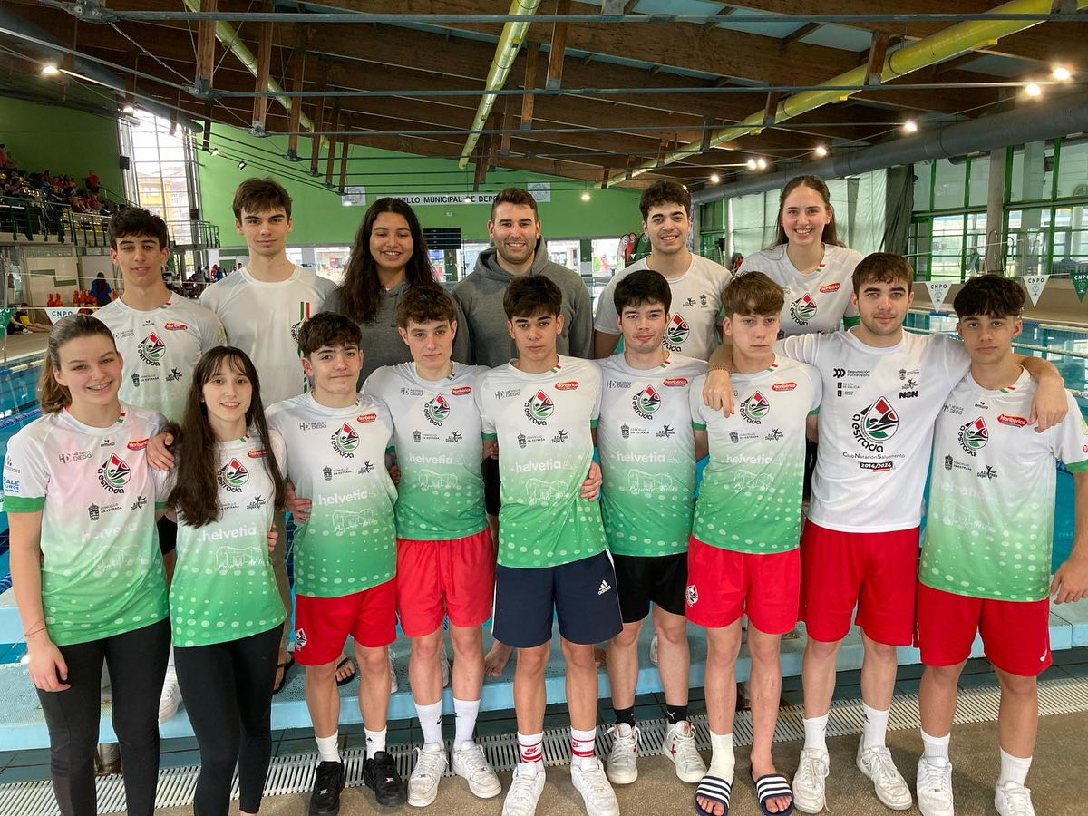 Éxito do CNS no Campionato Galego Absoluto de Piscina