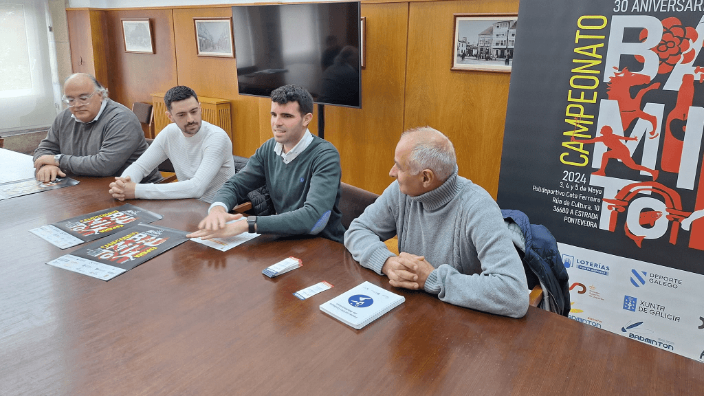 A Estrada acollerá o Campionato de España de&nbsp;Bádminton