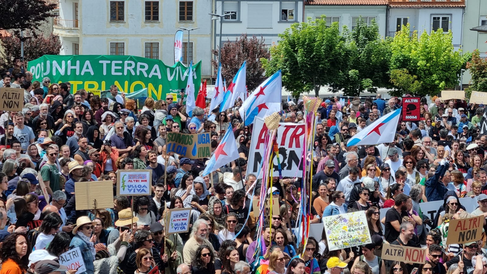 A ponte medieval de Pontevea será escenario dun acto contra Altri