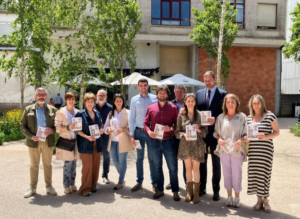 Adrián Vázquez pide o voto na&nbsp;Estrada