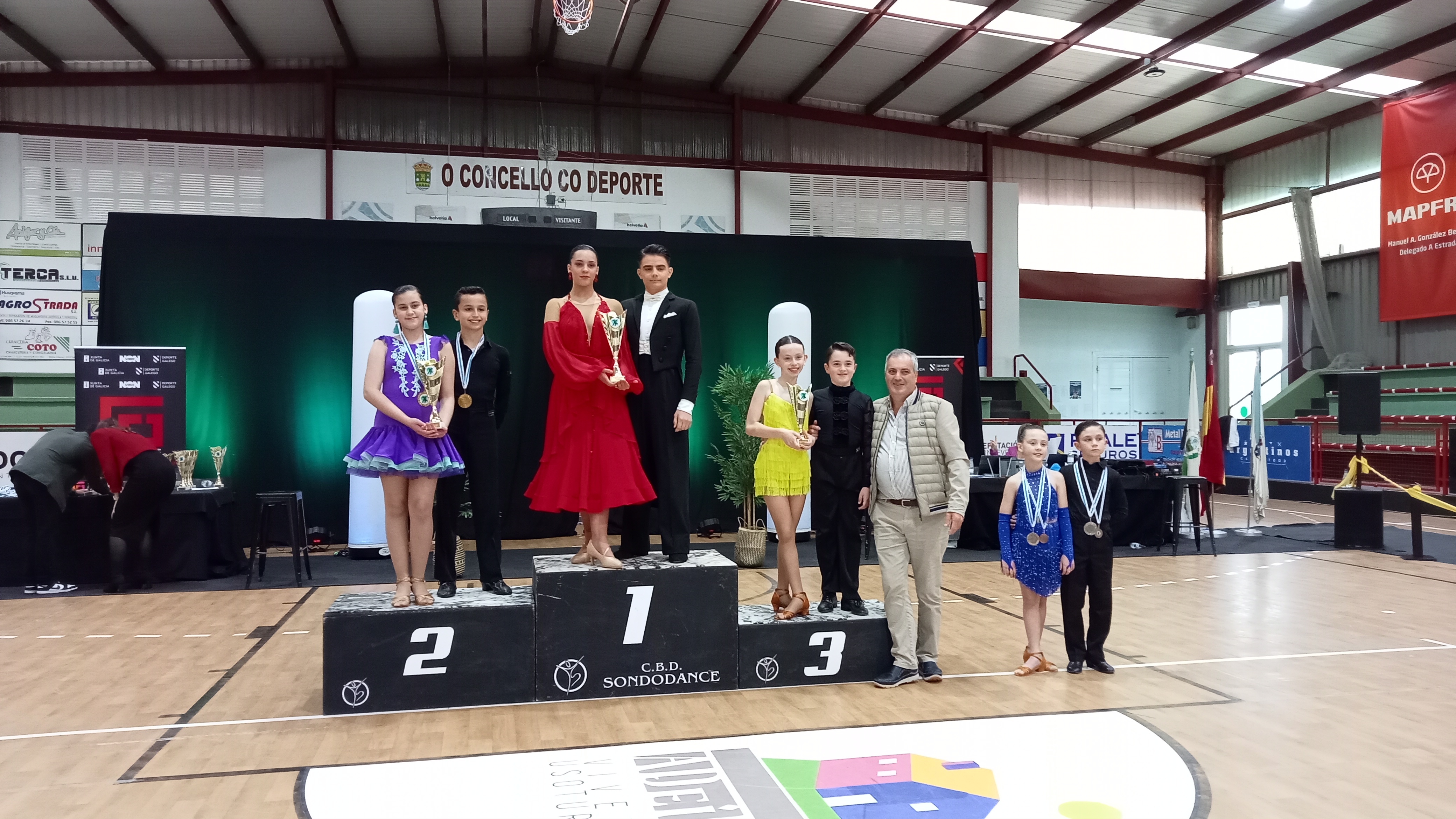 SondoDance consegue 5 ouros no Trofeo SondoDance de Baile Deportivo