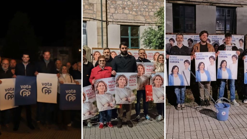 Comeza a campaña coa tradicional pegada de&nbsp;carteis