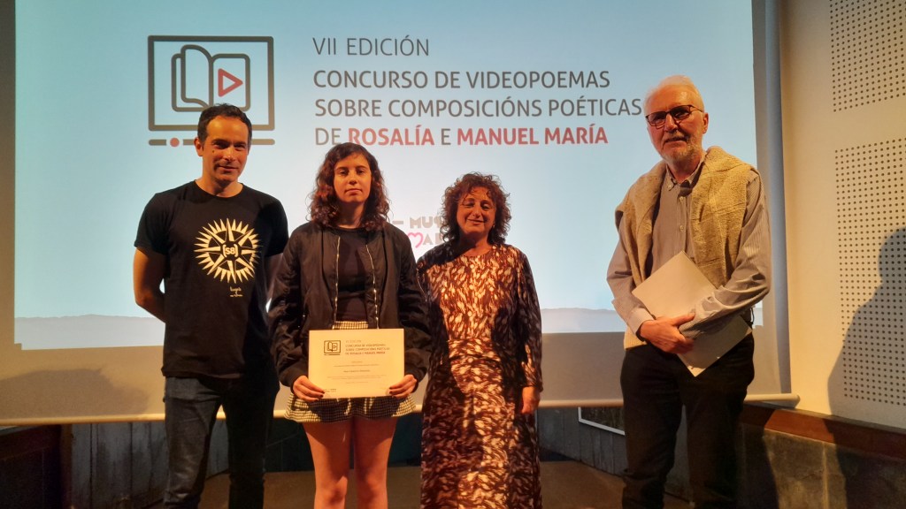 Noa Cabaleiro gaña a VII edición do Concurso de videopoemas sobre composicións poéticas de Rosalía e Manuel&nbsp;María