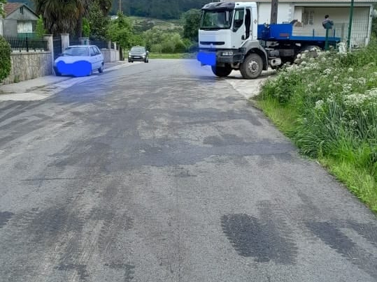 Vertido de aceite en San Andrés de&nbsp;Vea