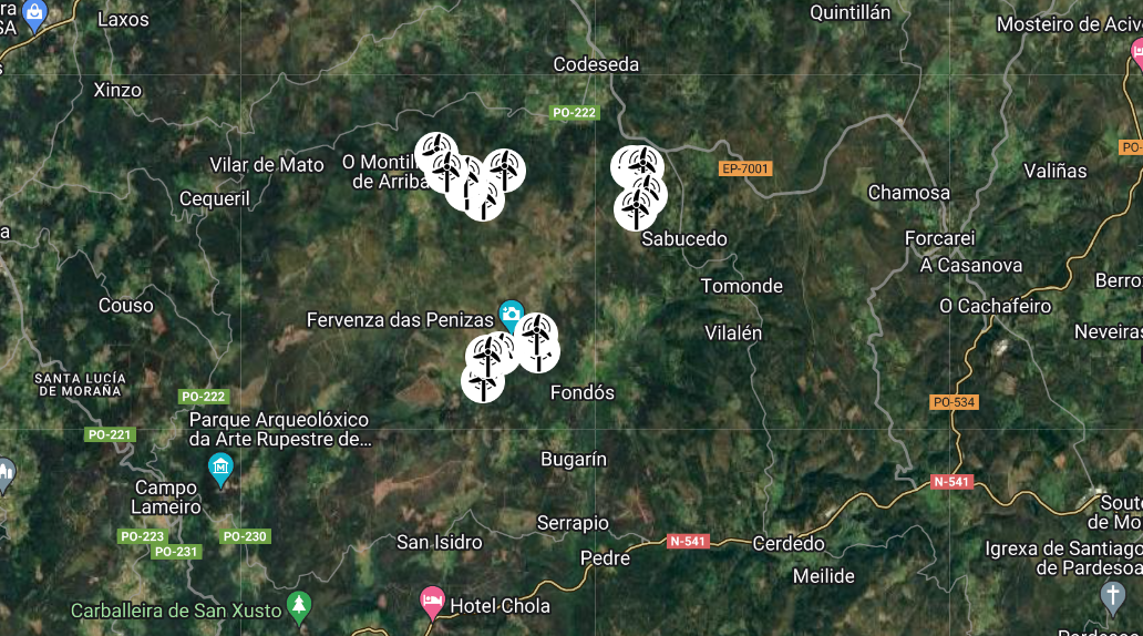 Modifícase a camiñata prevista para este sábado contra os eólicos