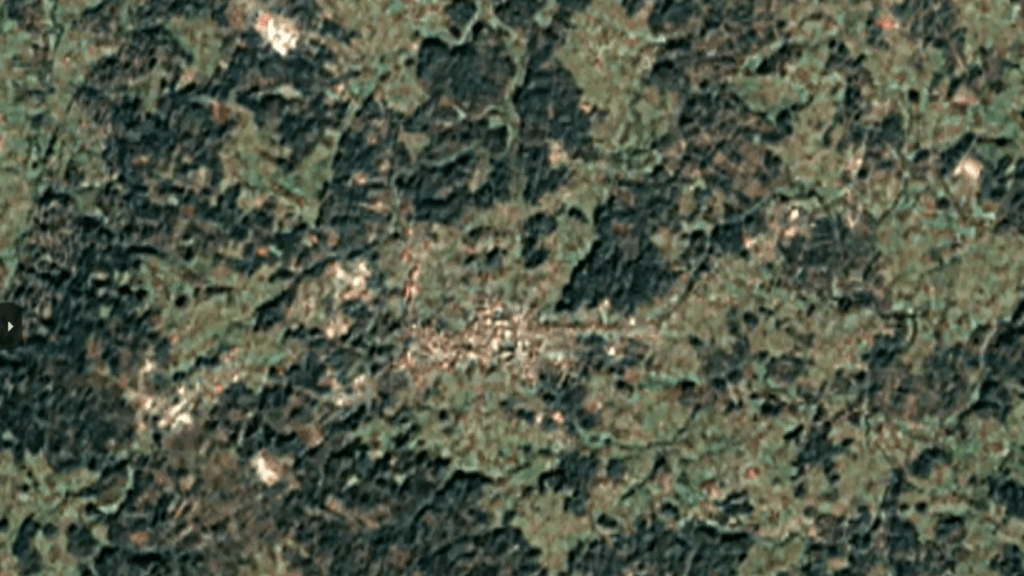 O paso dos anos visto desde o&nbsp;aire