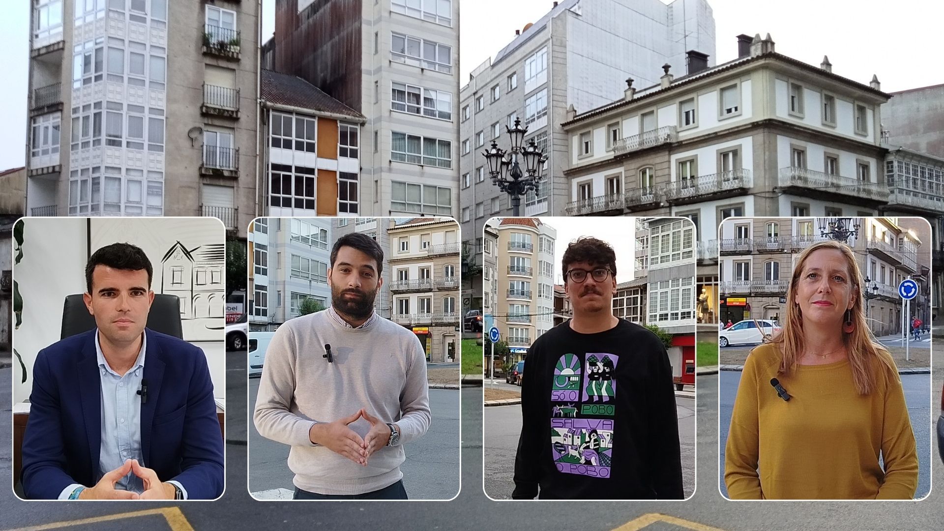 Están os políticos a favor de cambiarlle o nome á Praza de Galicia?