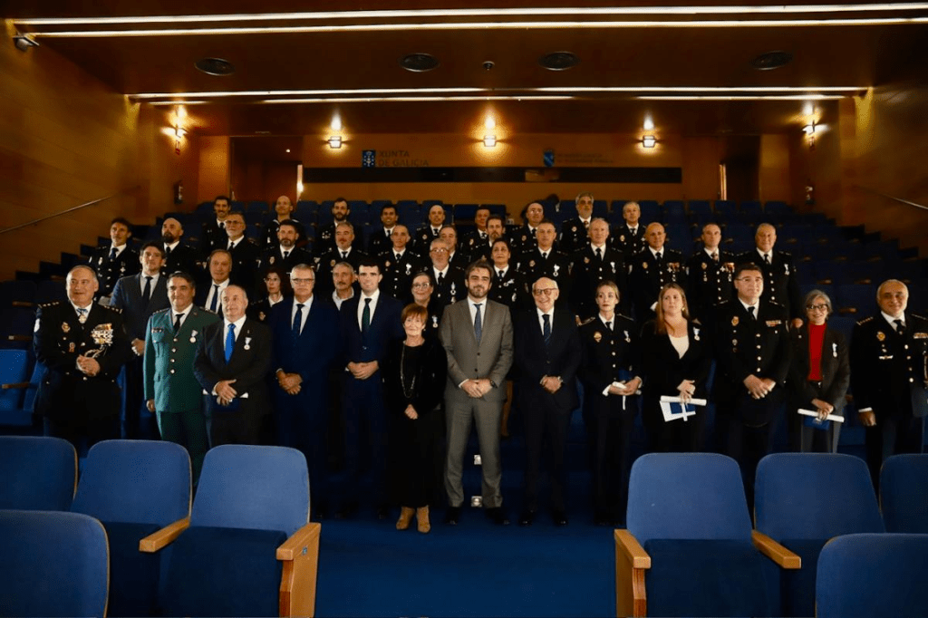 Recoñecemento a 40 policías autonómicos pola súa&nbsp;labor