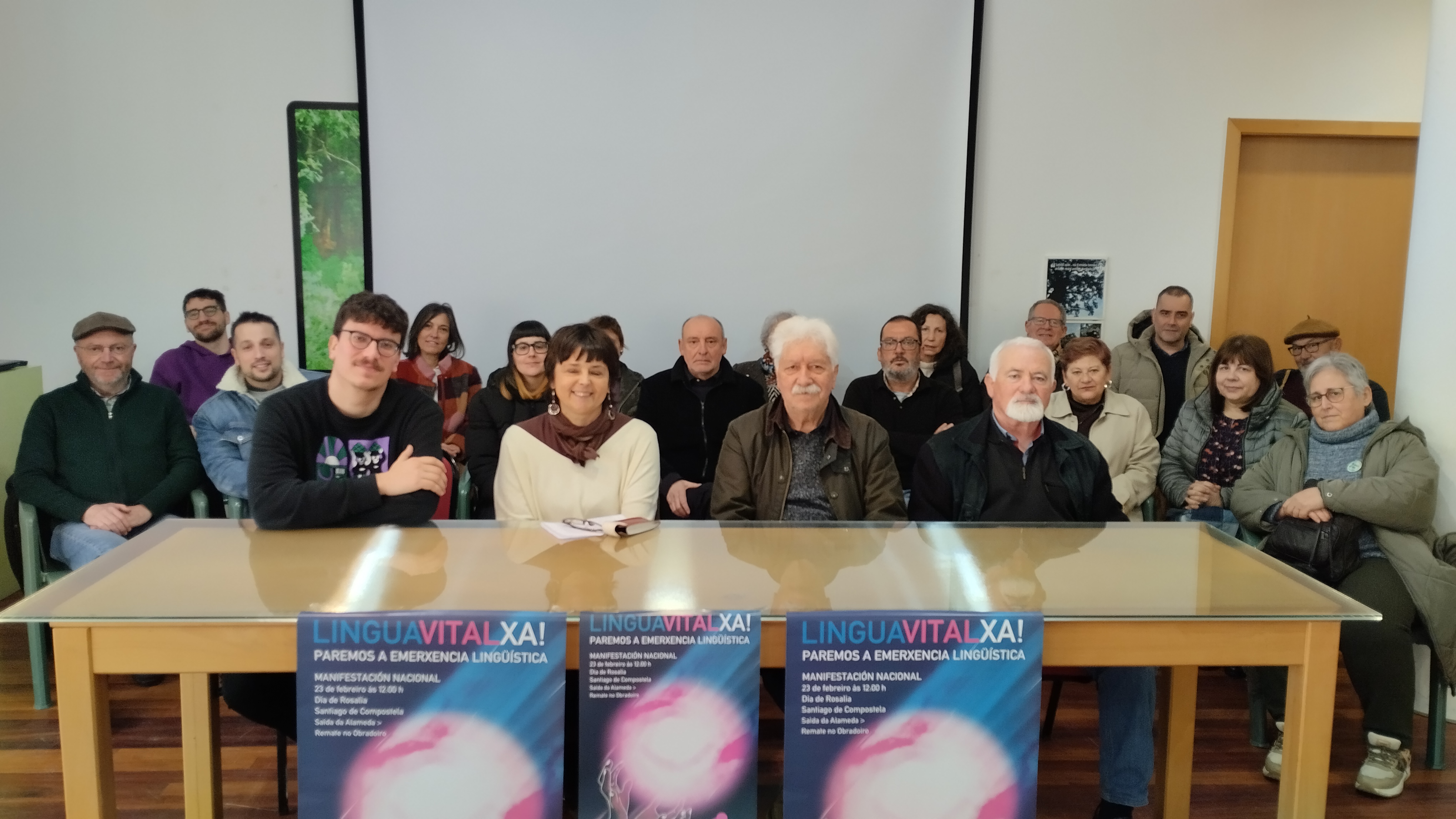 Queremos Galego presenta na Estrada a manifestación pola lingua