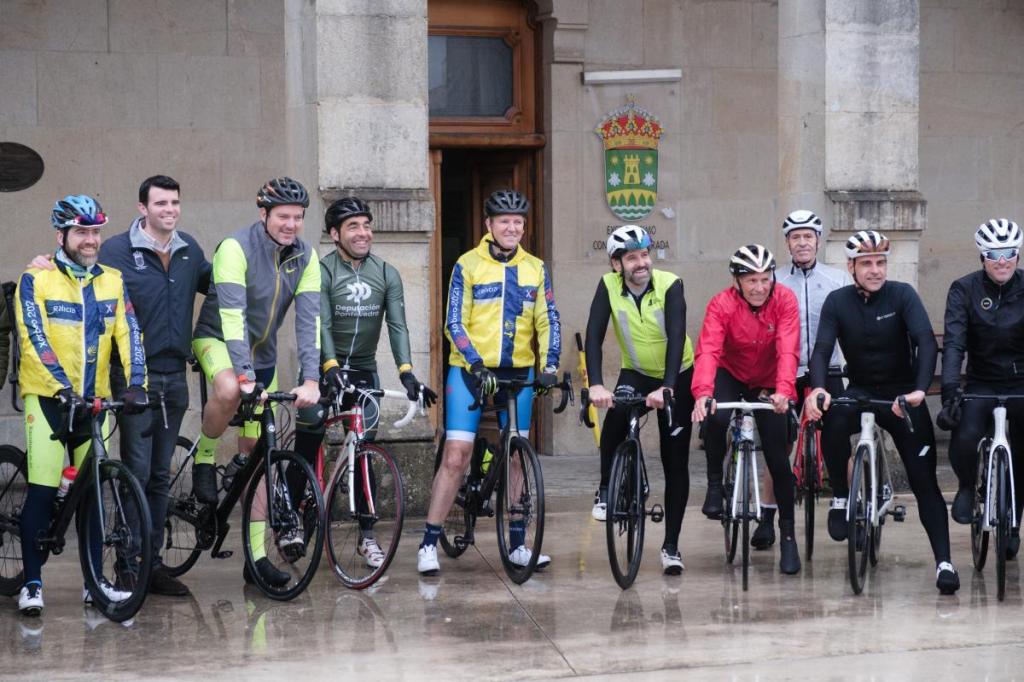 Rueda e Lugués recoñecen o final do Gran Camiño na&nbsp;Estrada