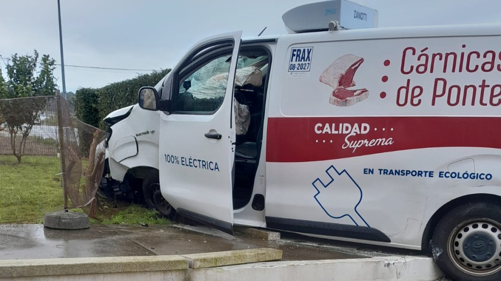 Un ferido nunha saída de vía na&nbsp;N-640