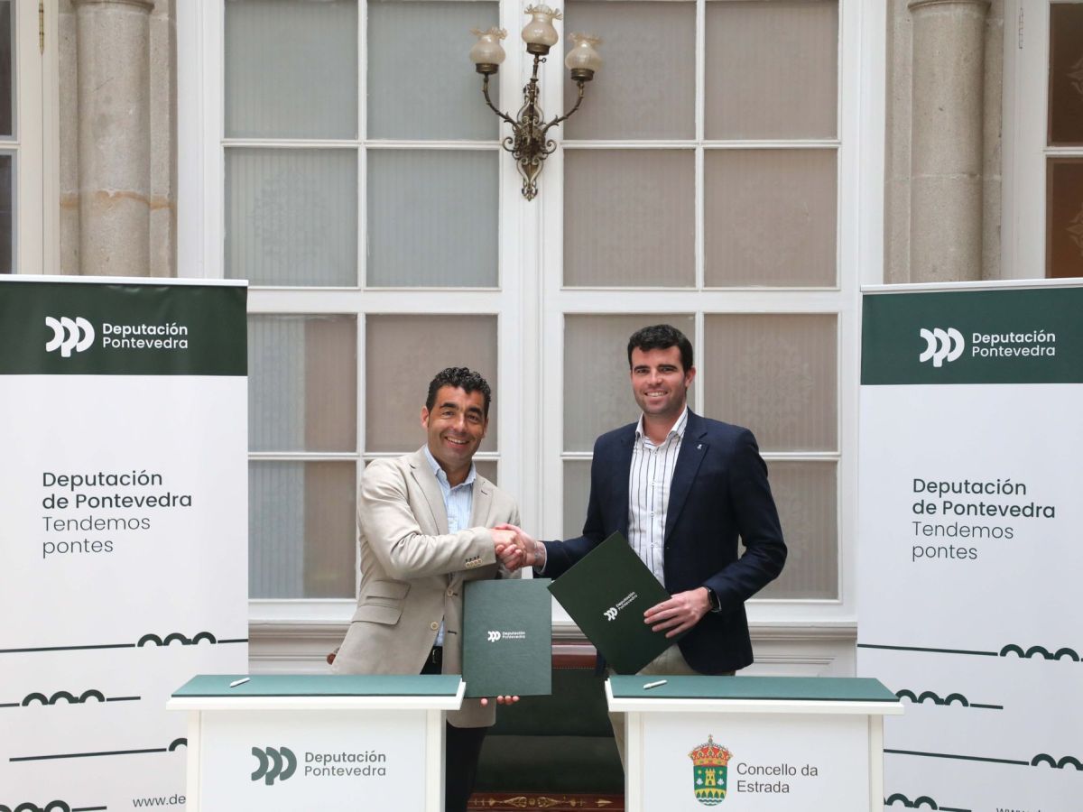 A firma do convenio entre Concello e Deputación, dos últimos pasos antes do inicio da peonalización da&nbsp;Farola