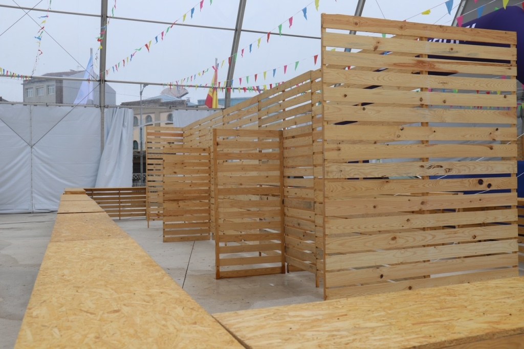 A Feira da Sidra contará con dúas barras ao cambiar a&nbsp;disposición