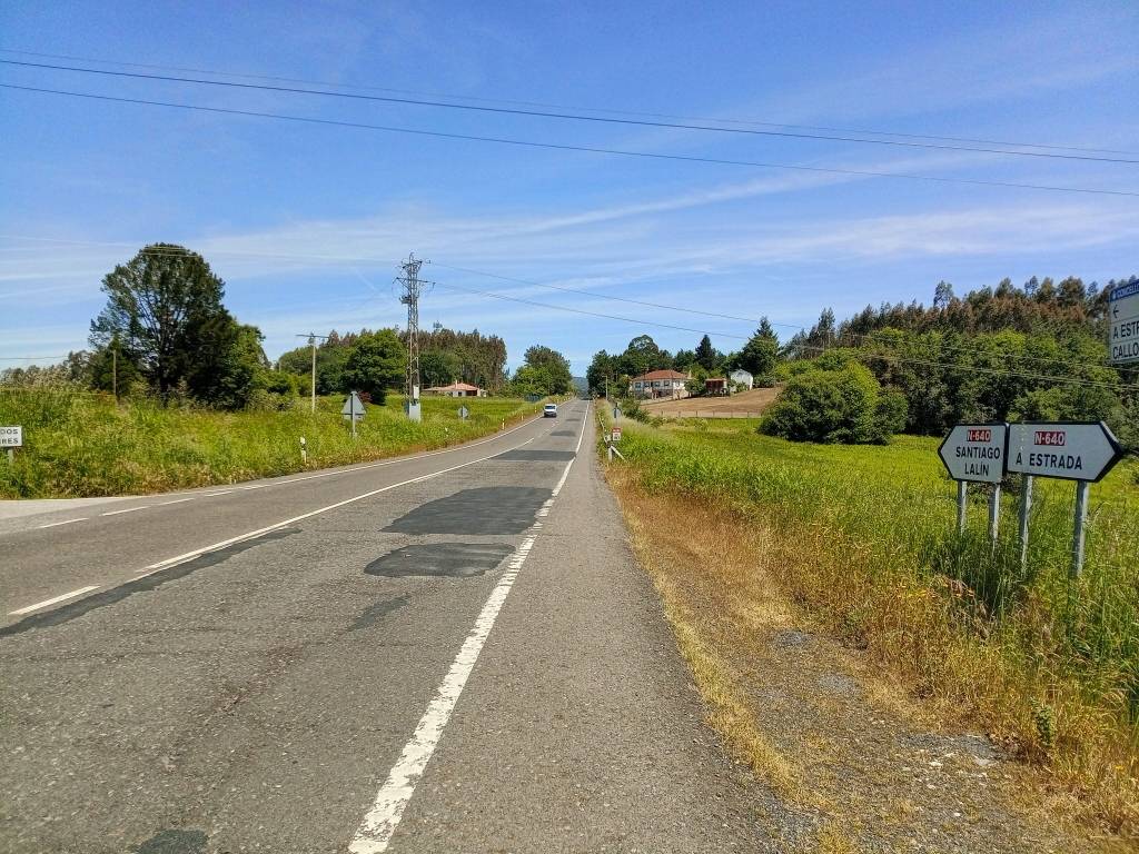 Reices califica de “chambonada” os asfaltados feitos na&nbsp;N-640