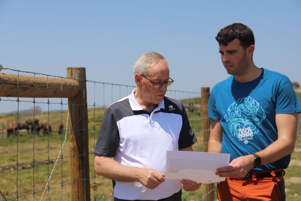 45 hectáreas para alimentar aos animais en inverno