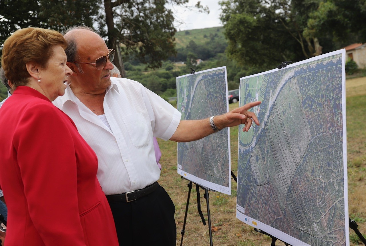 Gueifas, en Agar, eríxese como exemplo de ordenación voluntaria do territorio