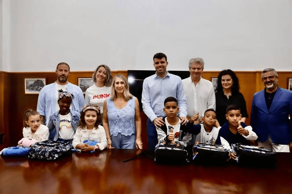 Catro rapaces saharauis pasaron o verán na&nbsp;Estrada