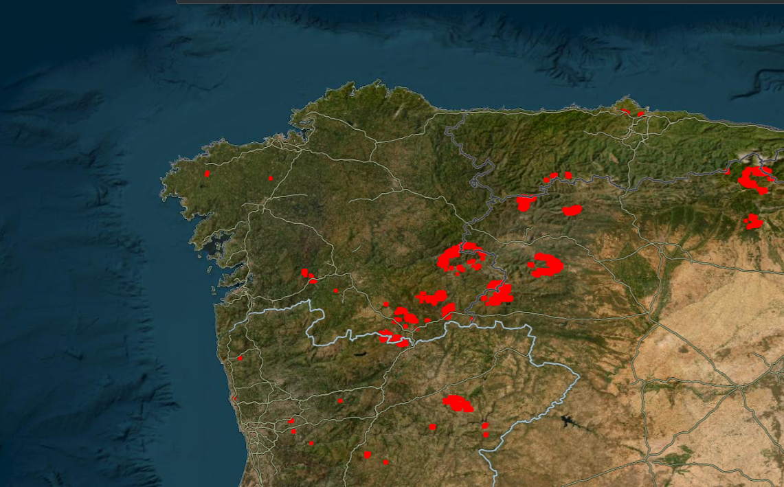Pintaletras recolle axuda para os lumes de Ourense