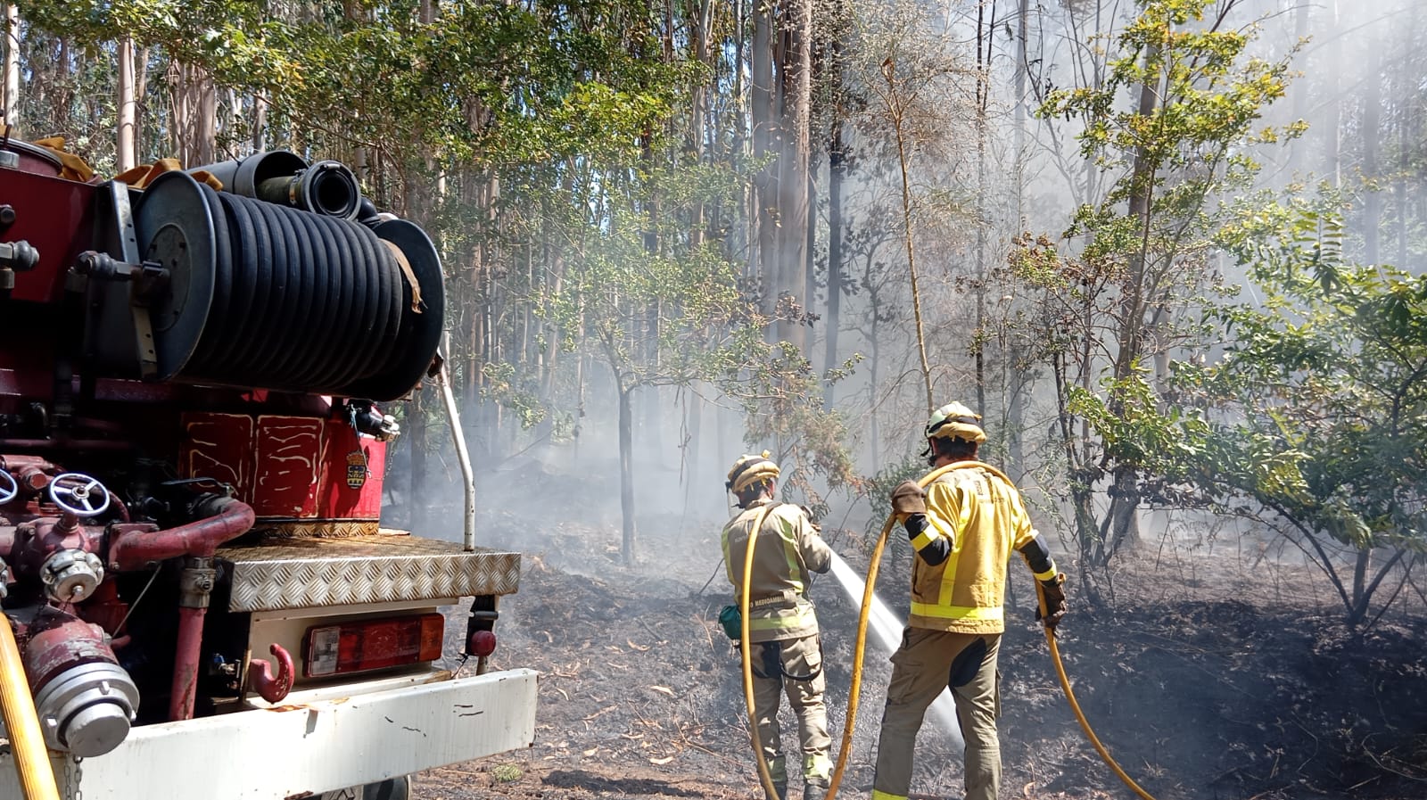 Cuntis suspende o uso de pirotecnia nas festas polo risco de incendio