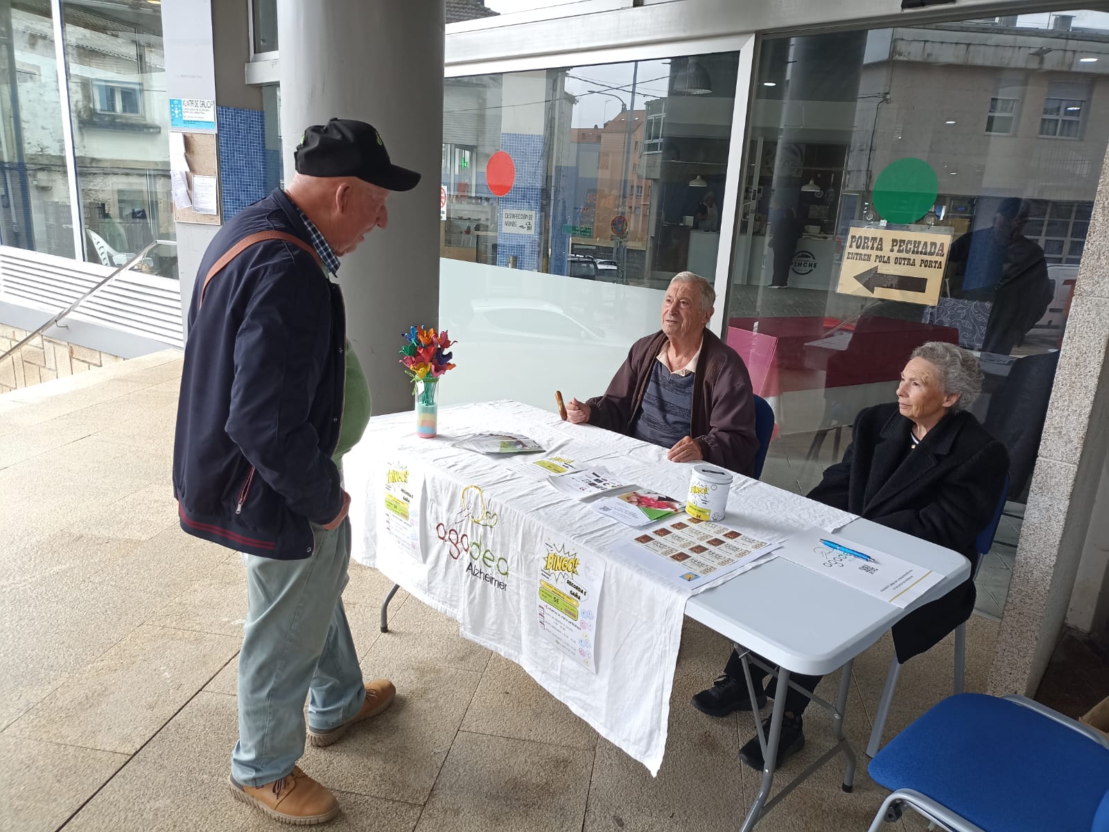 A Praza do Mercado acollerá un bingo solidario polo Día do Alzhéimer