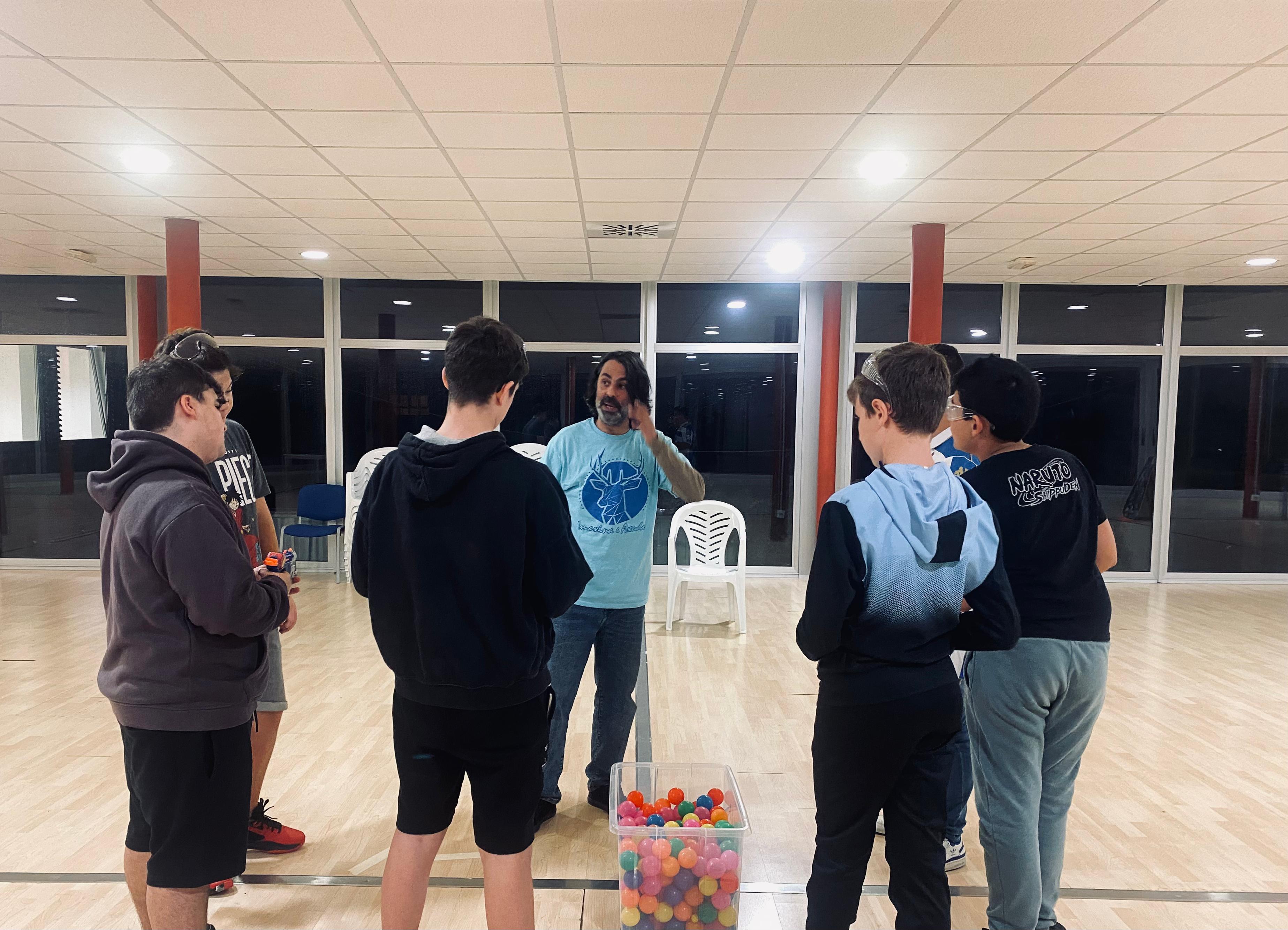 Noite de Nerf no Novo Mercado