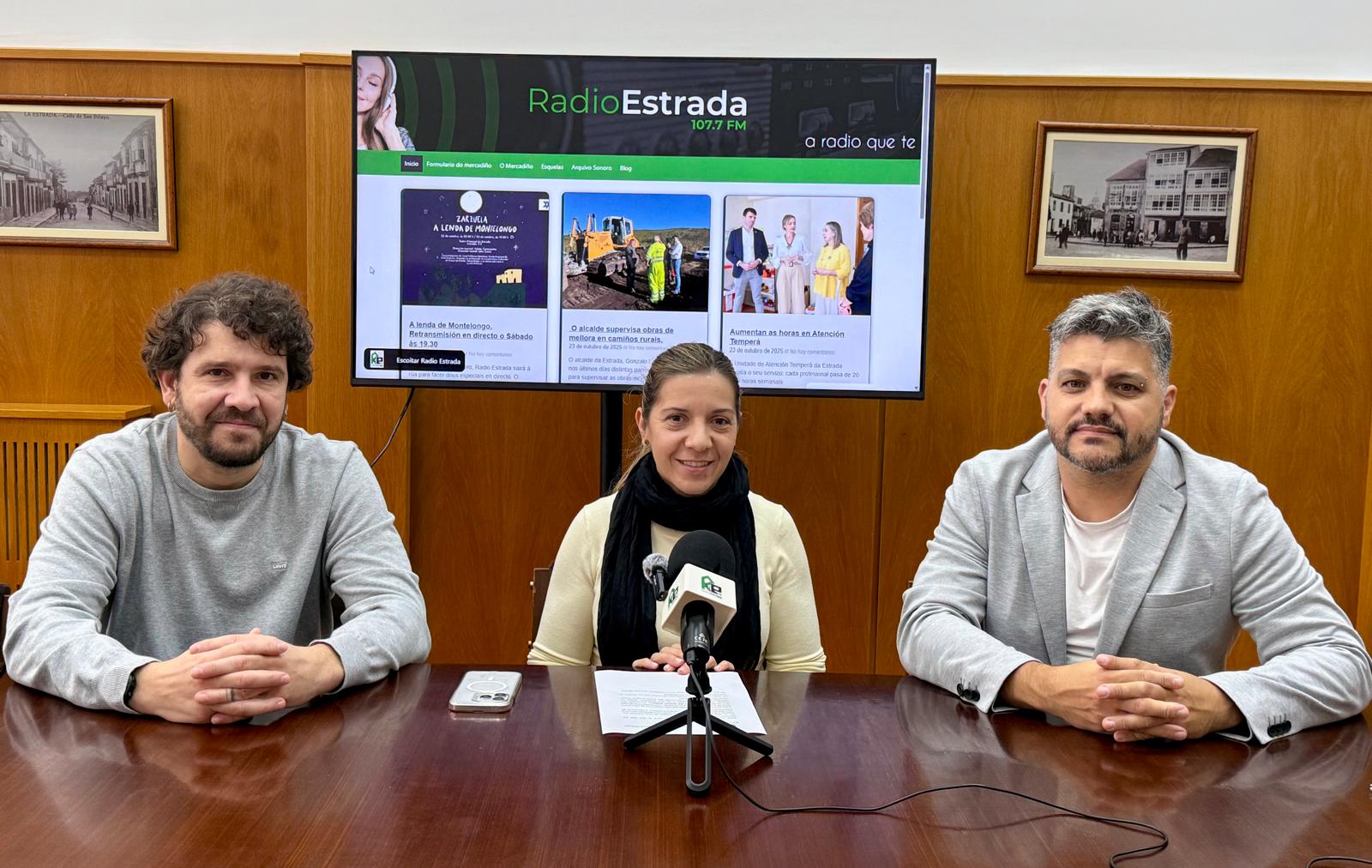 Radio Estrada estreou nova web polo seu 30º aniversario