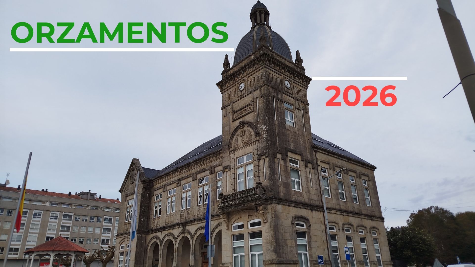 Os Servizos Sociais terán a maior partida dos orzamentos de 2026