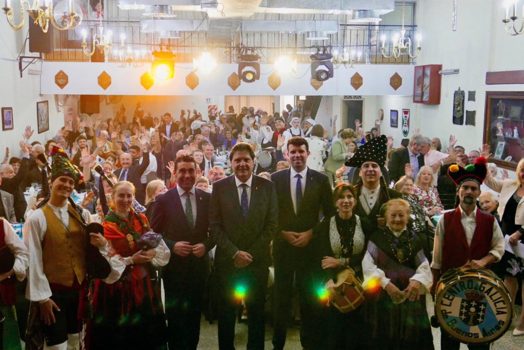 Gonzalo Louzao celebra o 82º aniversario do Partido da Estrada en Bos Aires