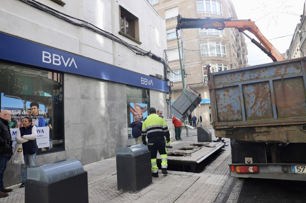 A Estrada elimina contedores soterrados e ofrece illas&nbsp;alternativas