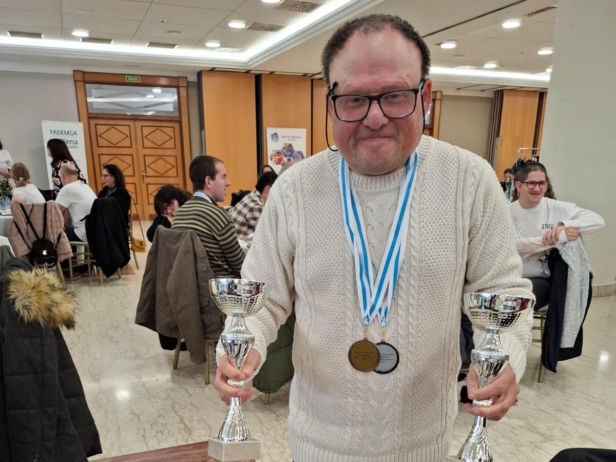 Alejandro Carballo segue sumando&nbsp;metais