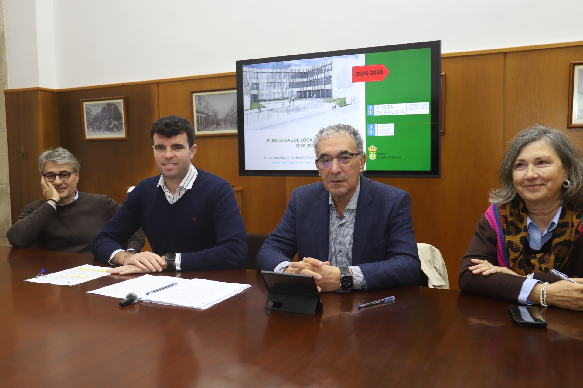 A Estrada presenta un Plan de Saúde marcado polo envellecemento