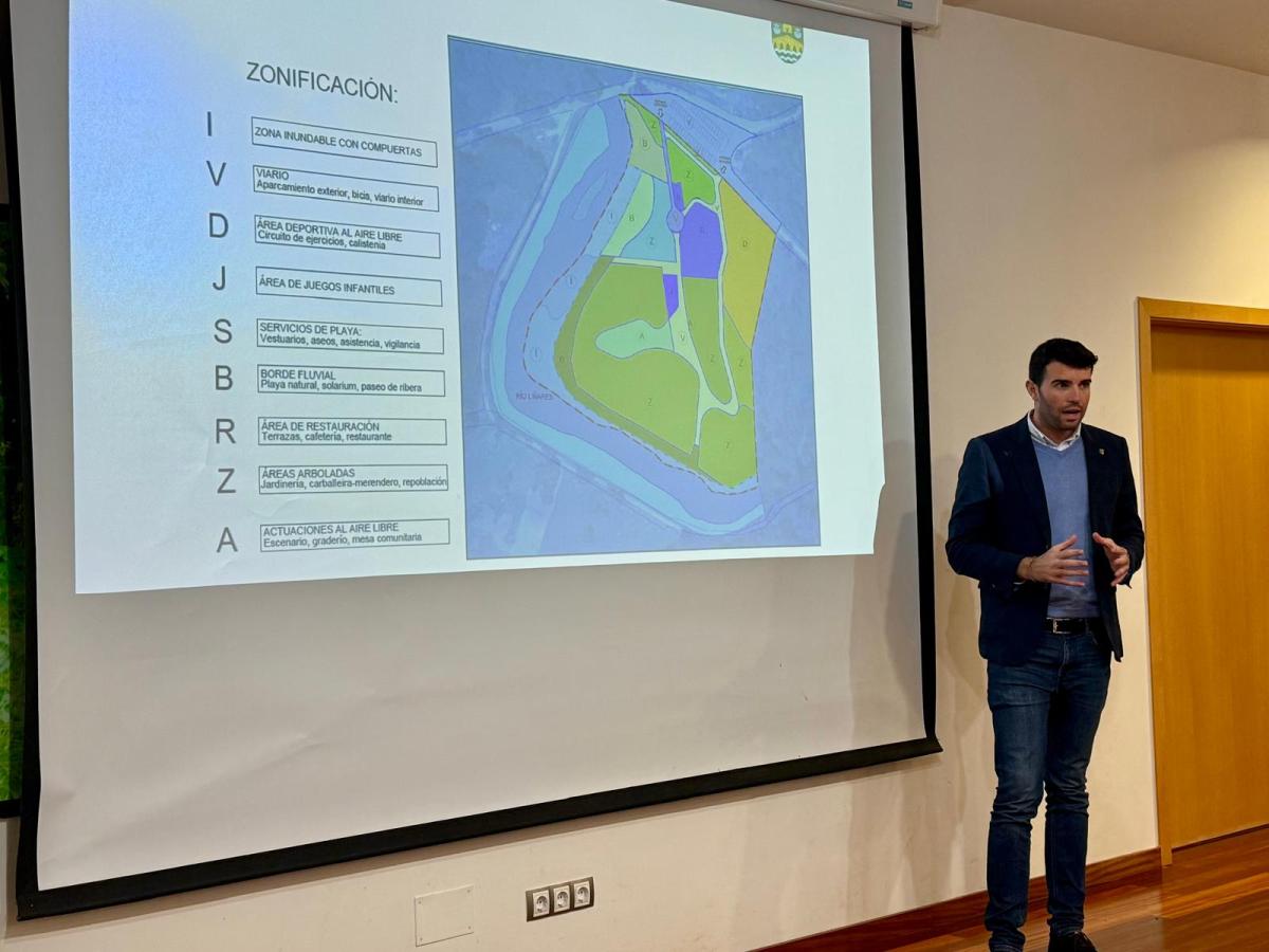 Destináronse case 18.000 euros á redacción do proxecto da praia&nbsp;fluvial