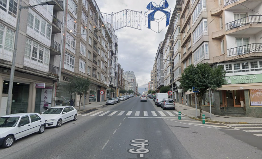 Unha muller foi atropelada na Avenida Benito Vigo